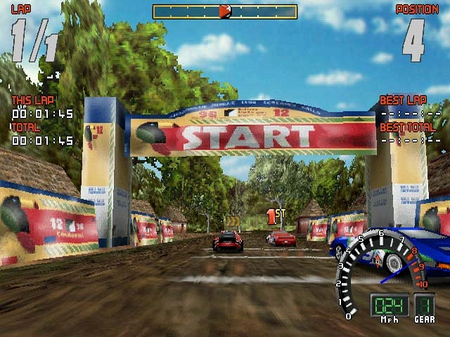 Скриншот из игры Screamer