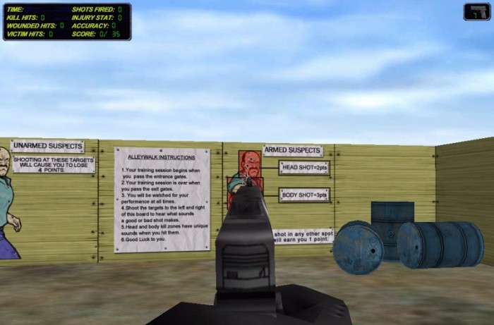 Скриншот из игры Police: Tactical Training