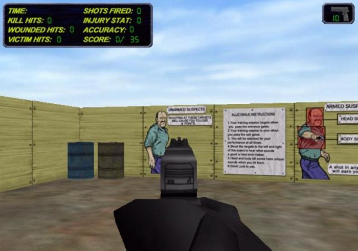 Скриншот из игры Police: Tactical Training