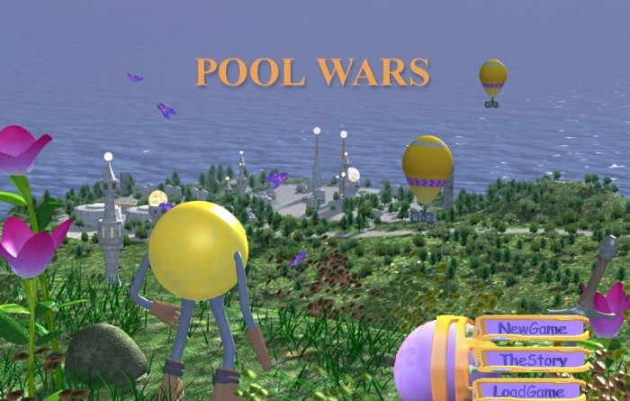 Скриншот из игры Pool Wars