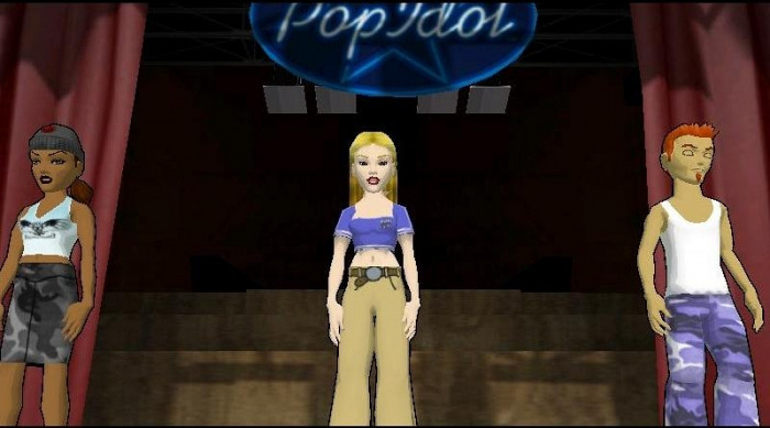 Скриншот из игры Pop Idol (American Idol)