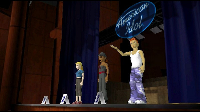 Скриншот из игры Pop Idol (American Idol)