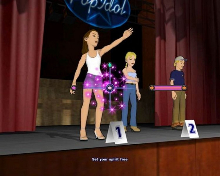 Скриншот из игры Pop Idol (American Idol)