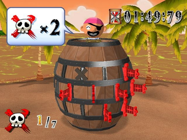 Скриншот из игры Pop-Up Pirate!