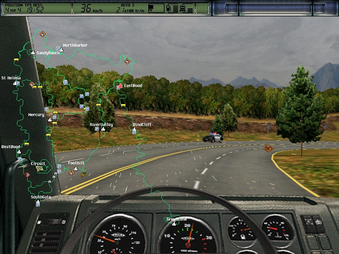 Скриншот из игры King of the Road