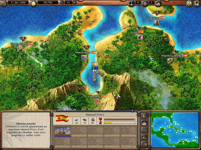 Скриншот из игры Port Royale 2