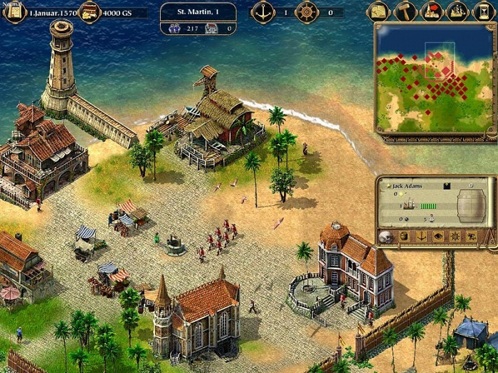 Скриншот из игры Port Royale