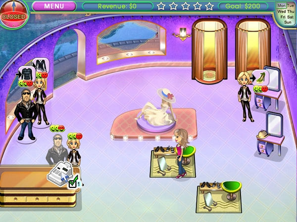 Скриншот из игры Posh Boutique 2