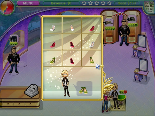 Скриншот из игры Posh Boutique 2
