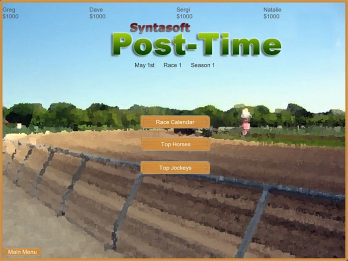 Скриншот из игры Post-Time