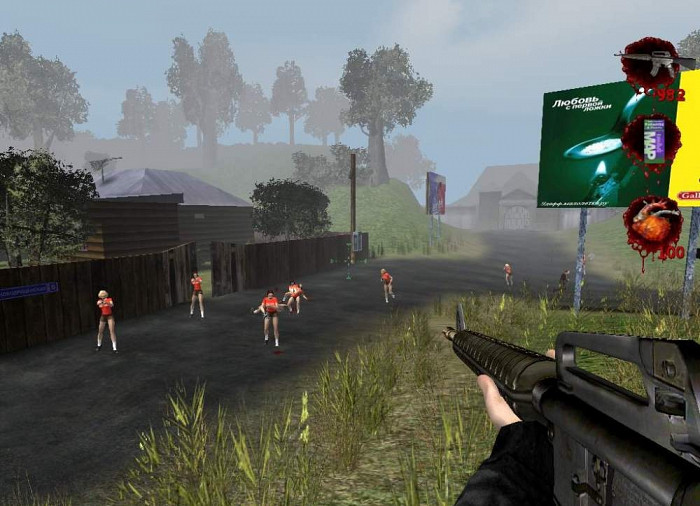 Скриншот из игры Postal 2: Штопор Жж0т!