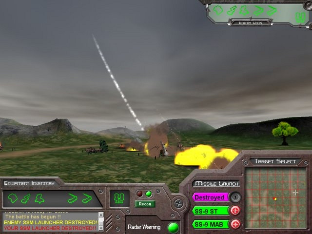 Скриншот из игры ScudBuster