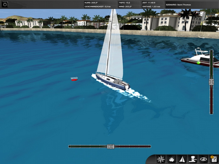 Скриншот из игры Seamulator 2009