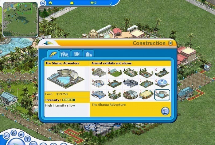 Скриншот из игры SeaWorld Adventure Parks Tycoon