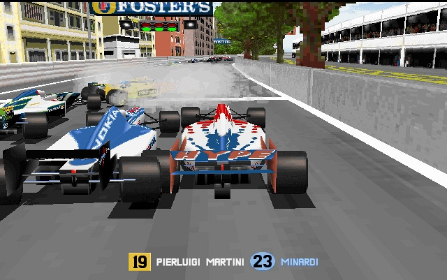 Скриншот из игры Power F1