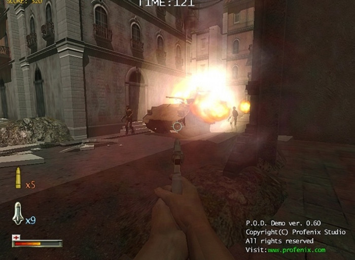 Скриншот из игры Power of Destruction