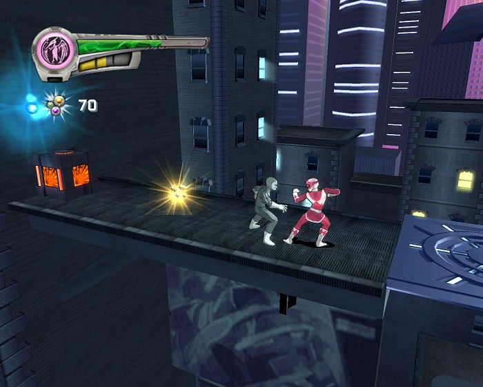 Скриншот из игры Power Rangers: Super Legends