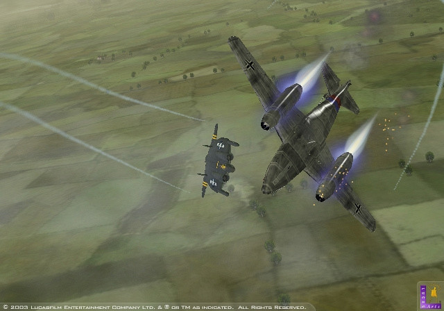 Скриншот из игры Secret Weapons of the Luftwaffe