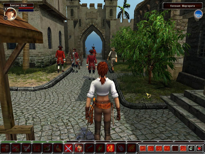 Скриншот из игры Age of Pirates