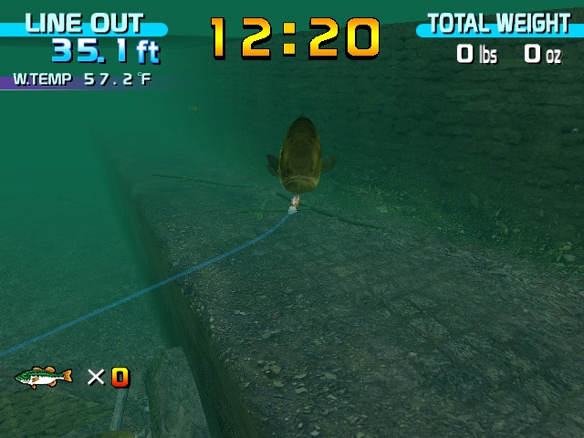 Скриншот из игры Sega Bass Fishing