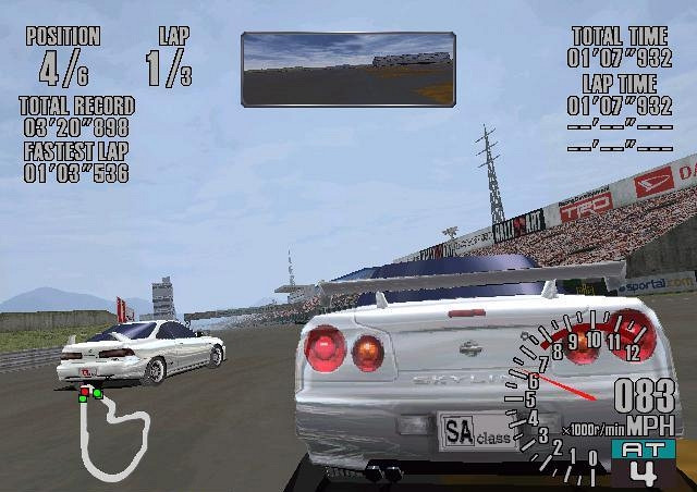 Скриншот из игры Sega GT