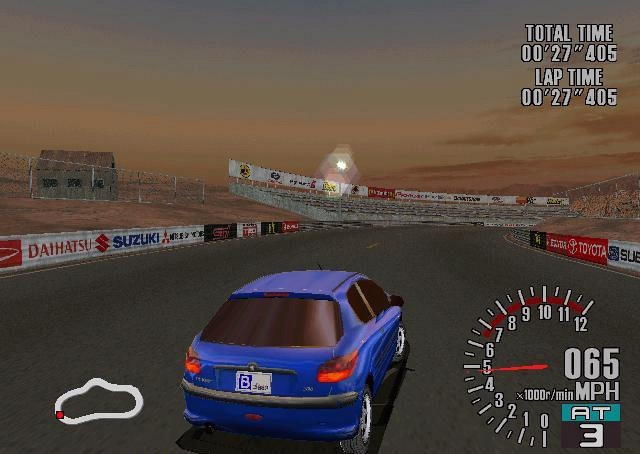 Скриншот из игры Sega GT