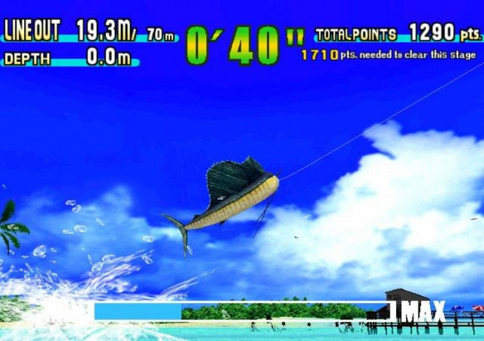 Скриншот из игры Sega Marine Fishing