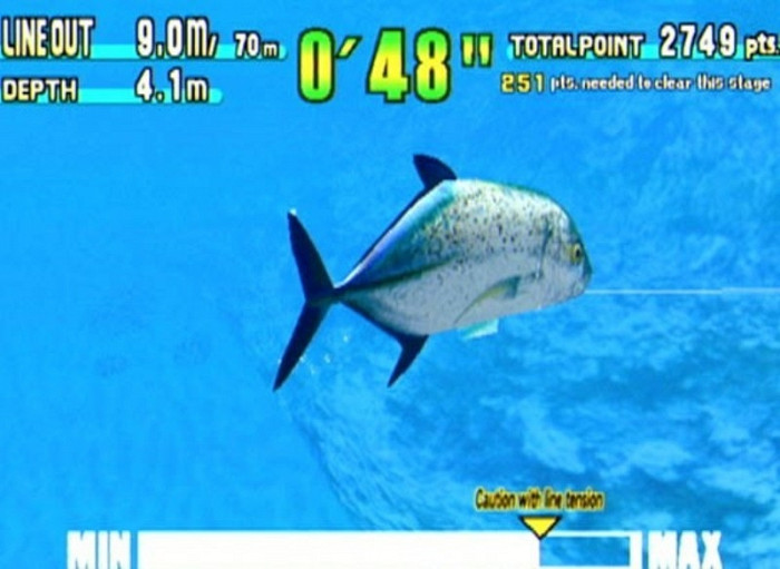 Скриншот из игры Sega Marine Fishing