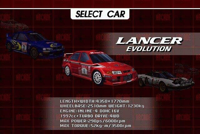 Обложка игры Sega Rally Championship 2