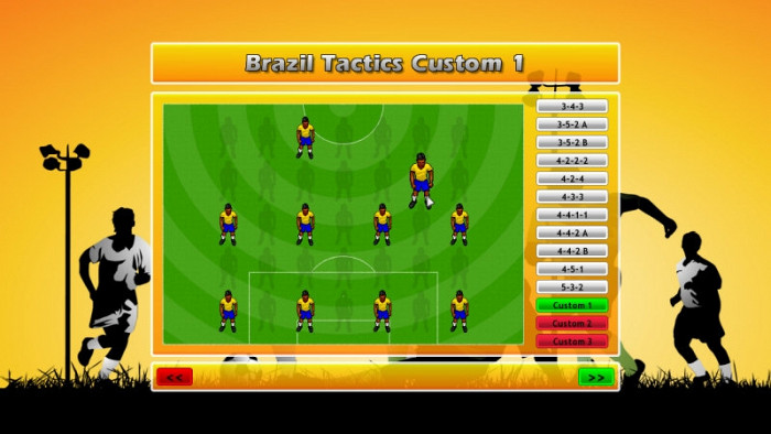 Скриншот из игры Sensational World Soccer 2010