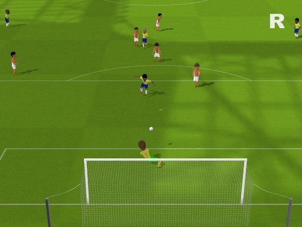 Скриншот из игры Sensible Soccer 2006
