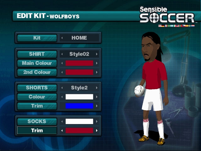 Скриншот из игры Sensible Soccer