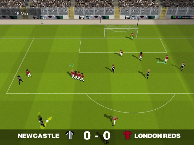 Скриншот из игры Sensible Soccer