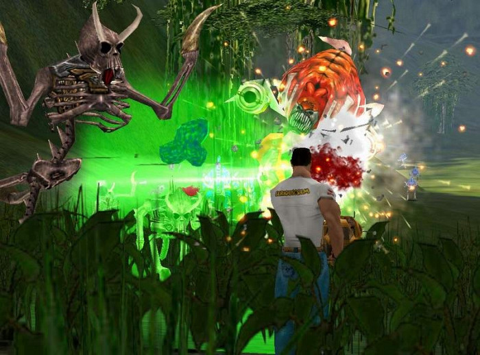 Скриншот из игры Serious Sam: The Second Encounter