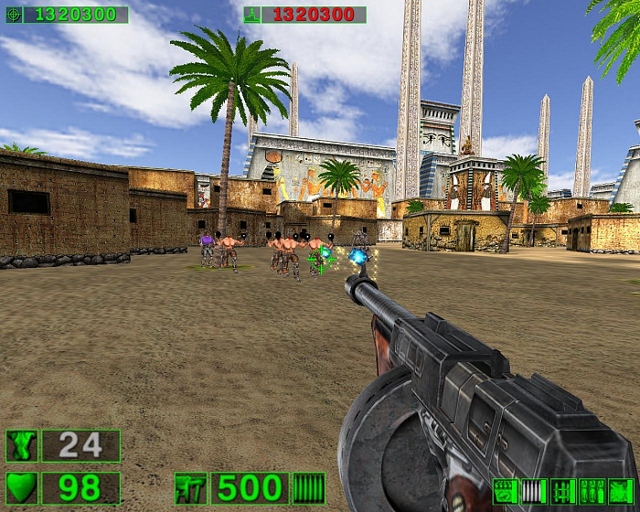 Скриншот из игры Serious Sam