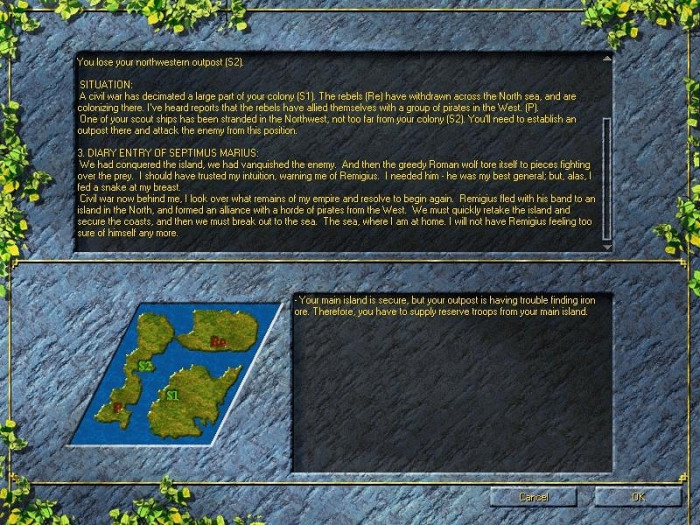 Скриншот из игры Settlers 3, The