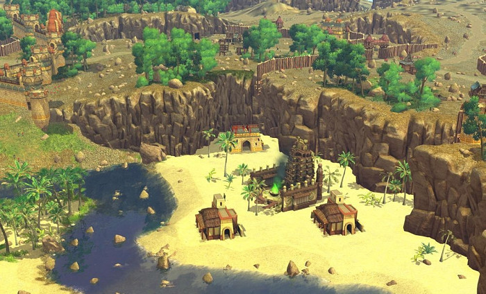 Скриншот из игры Settlers: Rise of an Empire. The Eastern Realm