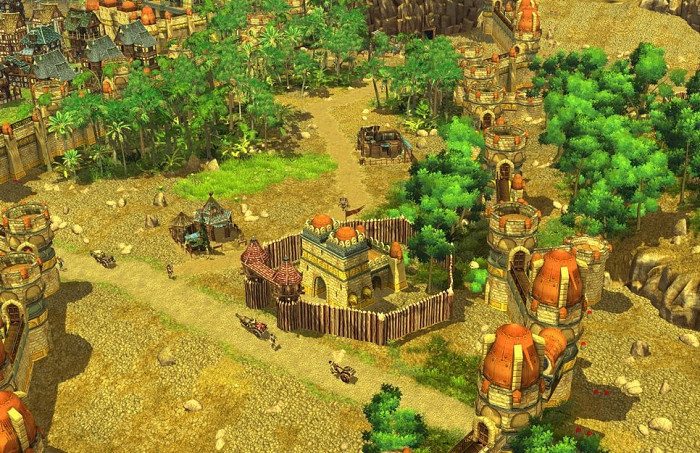 Скриншот из игры Settlers: Rise of an Empire. The Eastern Realm