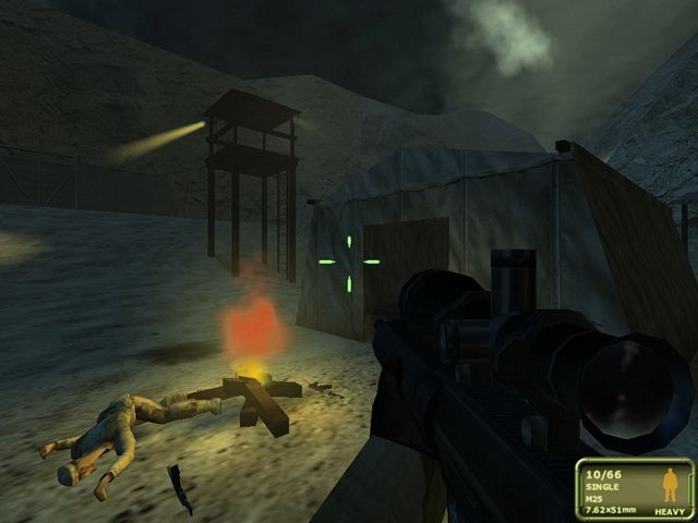Скриншот из игры Shadow Force: Razor Unit