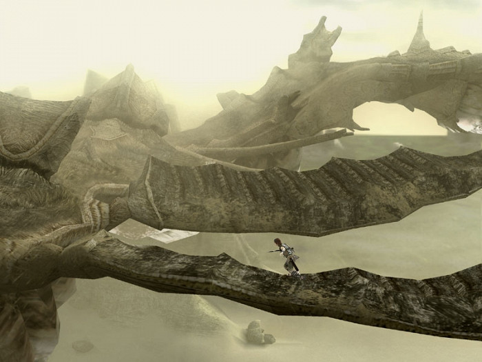 Скриншот из игры Shadow of the Colossus
