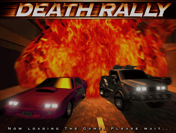 Скриншот из игры Death Rally