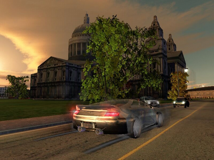 Скриншот из игры Shanghai Street Racer