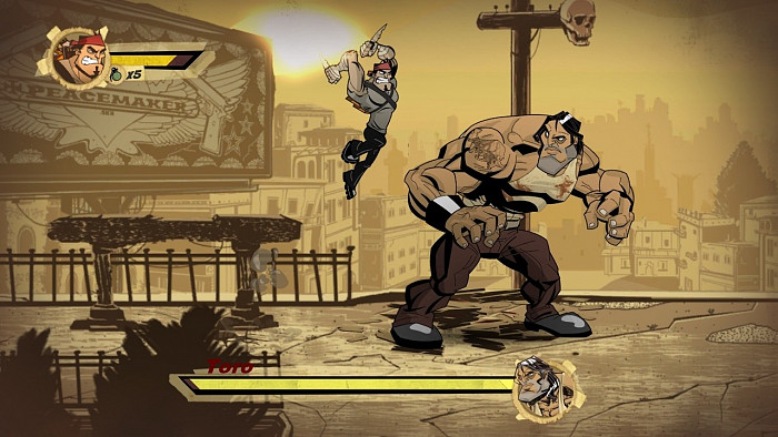 Скриншот из игры Shank