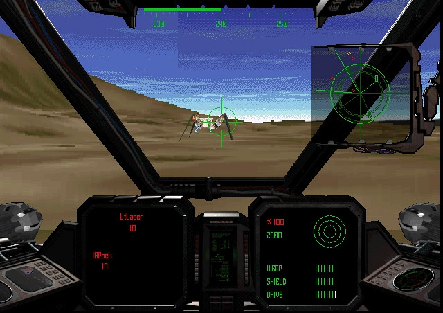 Скриншот из игры Shattered Steel