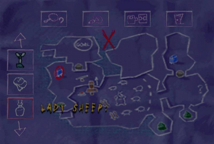 Скриншот из игры Sheep Dog 'N Wolf