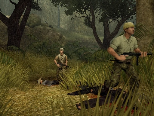 Скриншот из игры ShellShock: Nam '67