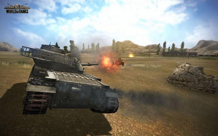 Скриншот из игры World of Tanks