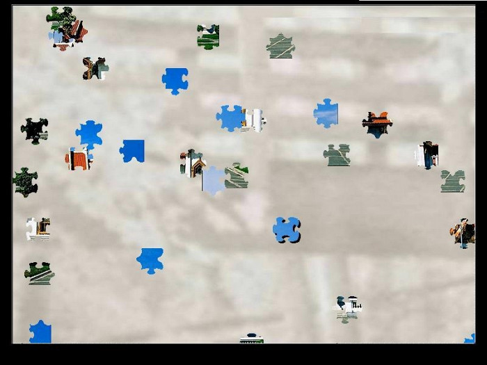 Скриншот из игры Puzzle World