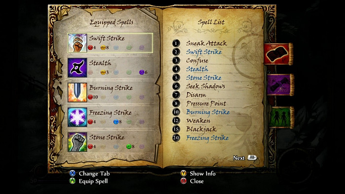 Скриншот из игры Puzzle Quest 2