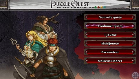 Скриншот из игры Puzzle Quest: Challenge of the Warlords